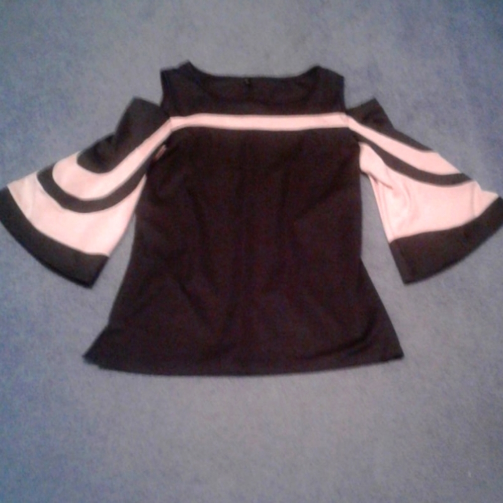 Cute cold shoulder top